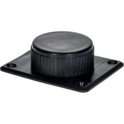Duraline meubelglijder verstelbaar zwart 8x6,5x2,5 cm