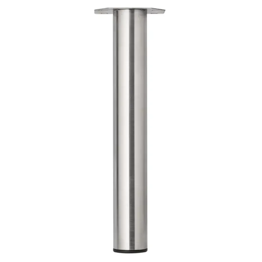 Duraline meubelpoot rond RVS Ø60 mm 42 cm