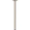 Duraline meubelpoot rond zand / beige staal Ø3x40 cm