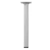 Duraline meubelpoot vierkant zilvergrijs 25x25 mm 25 cm