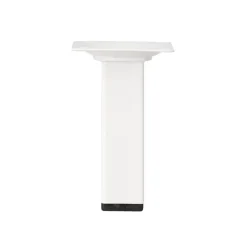 Duraline meubelpoot vierkant wit 2,5x2,5x10 cm