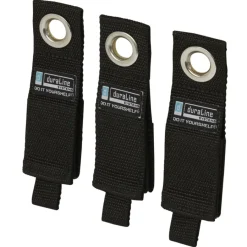 Duraline opslagband M zwart 3,8x25 cm set 3 stuks