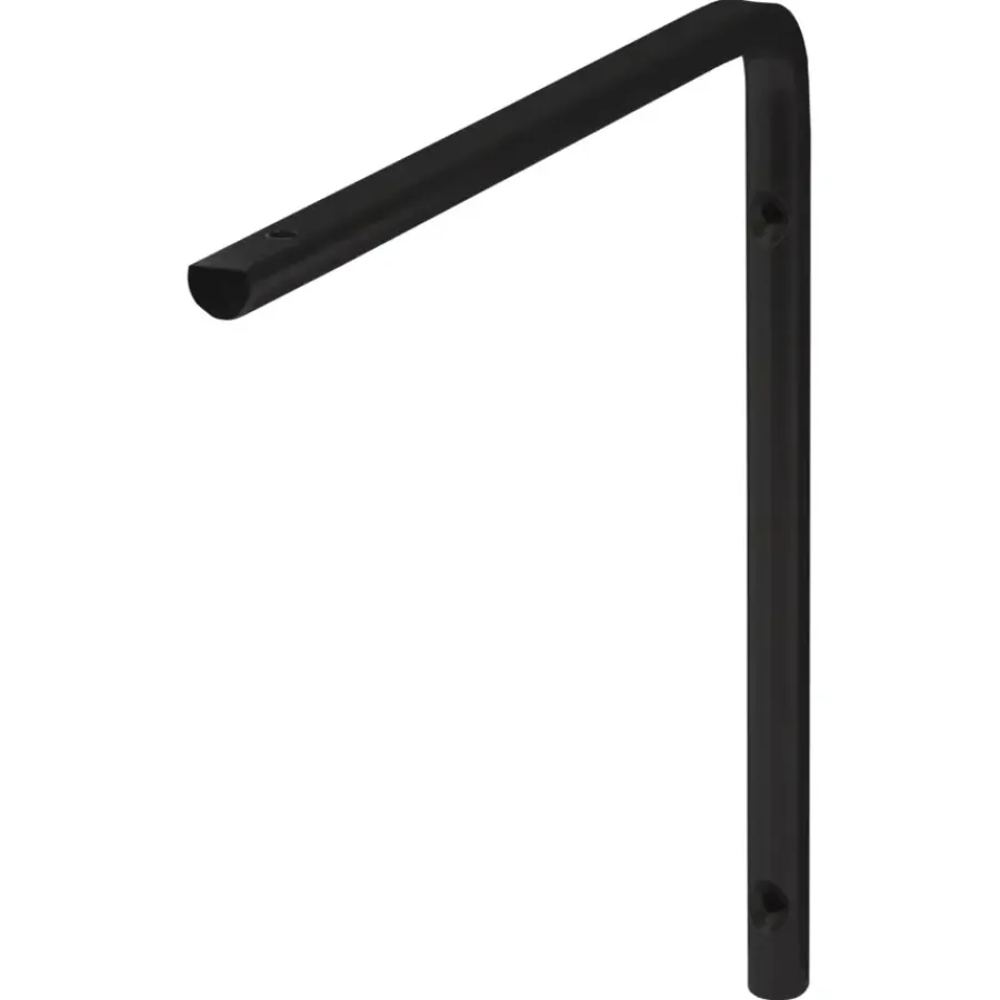 Duraline plankdrager buis matzwart 20x20 cm