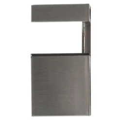 Duraline plankdrager clip cube mini geborsteld nikkel
