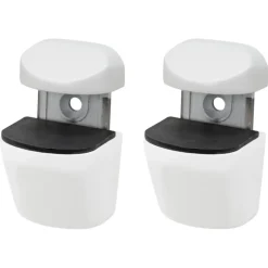 Duraline plankdrager clip mat wit 2 stuks