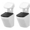 Duraline plankdrager clip mini wit 2 stuks