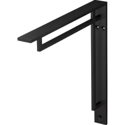 Duraline plankdrager model A zwart 19x19 cm