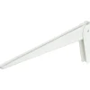 Duraline plankdrager opvouwbaar wit metaal 40 x 40 cm