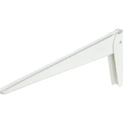 Duraline plankdrager opvouwbaar wit metaal 40 x 40 cm