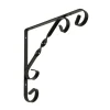 Duraline plankdrager ornament zwart 20x20 cm