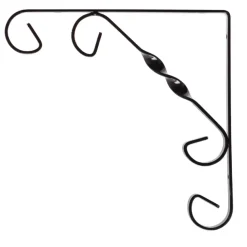 Duraline plankdrager ornament zwart 20x20 cm