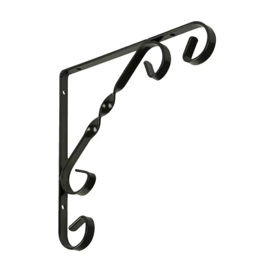 Duraline plankdrager ornament zwart 15x15 cm