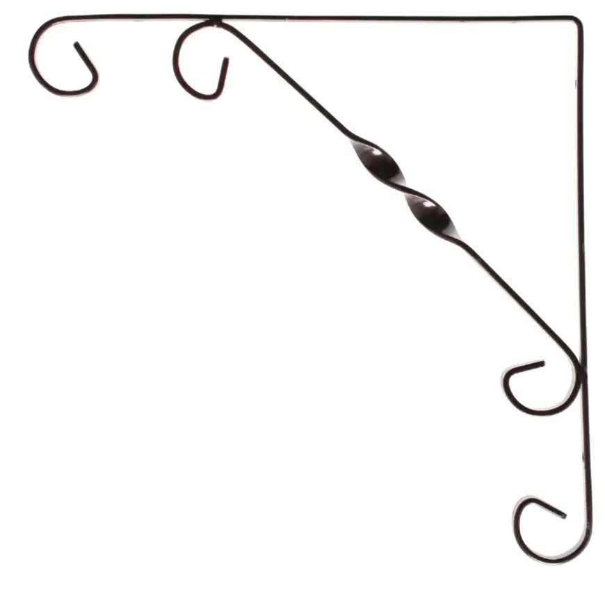 Duraline plankdrager ornament antiek bruin 15x15 cm