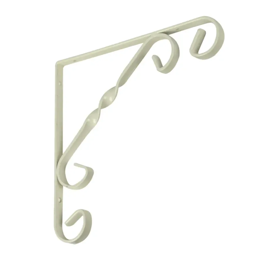 Duraline plankdrager ornament wit 20x20 cm