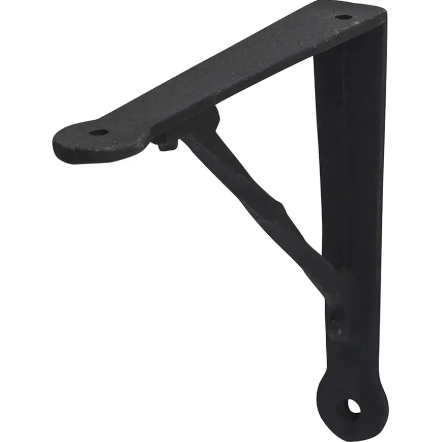 Duraline plankdrager plank twist zwart 14,5x14,5cm