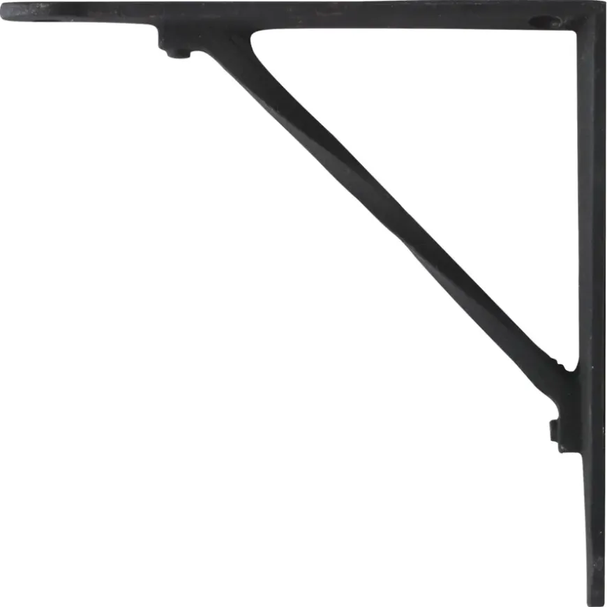 Duraline plankdrager plank twist zwart 14,5x14,5cm