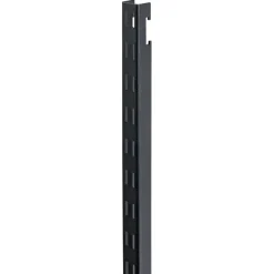 Duraline rail 100 cm zwart t.b.v. opbergsysteem hangend