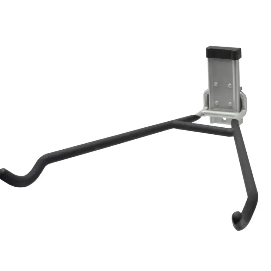 Duraline track haak fiets mat zilver
