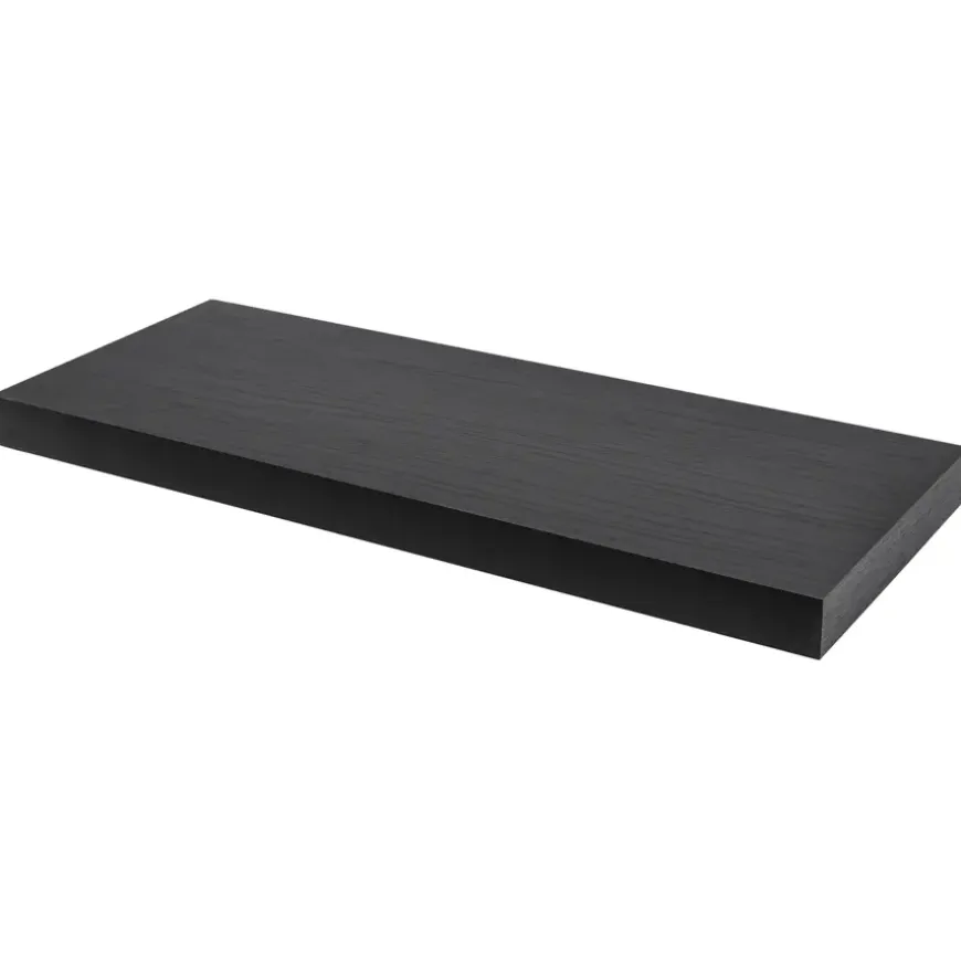 Duraline wandplank XL4 zwart eiken 60x23,5 cm 38 mm