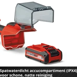 EINHELL 18V accu terrasreiniger Picobella 18/90 LI zonder accu