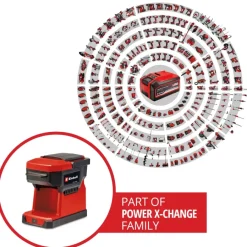 EINHELL 18V koffiemachine TE-CF 18 Li (zonder accu)