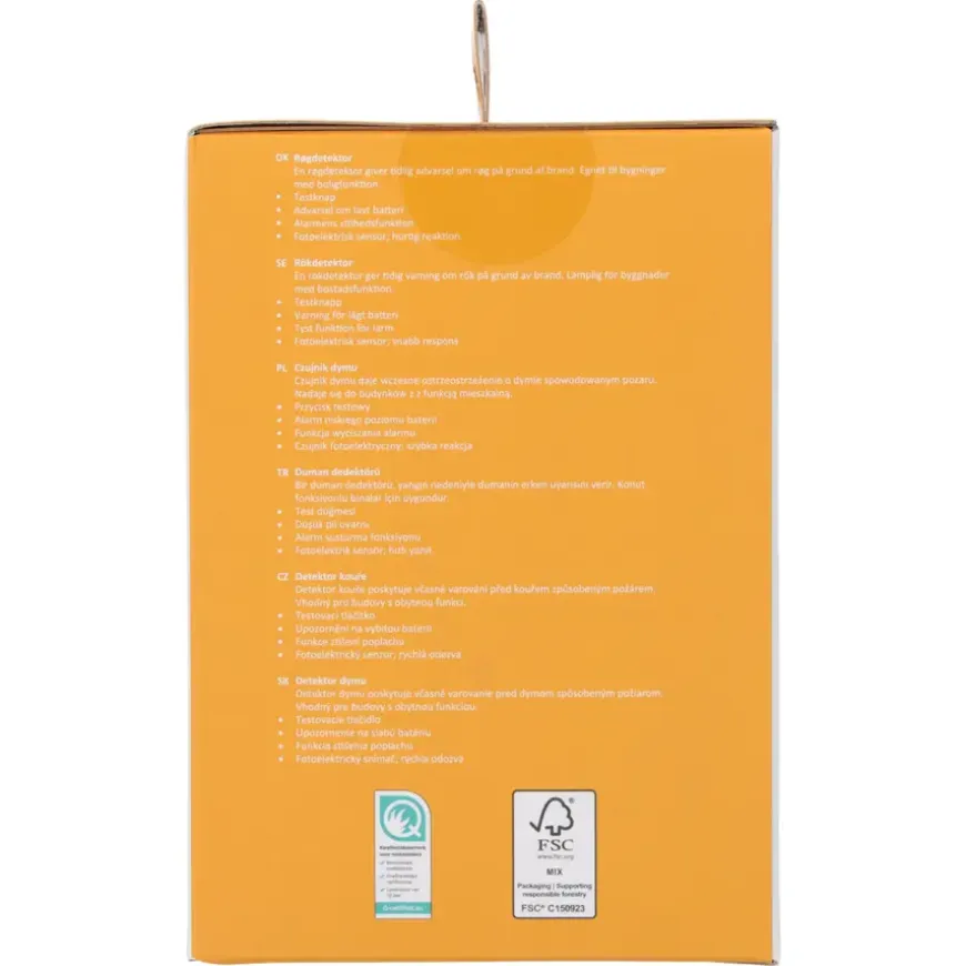 Elro FS2010-3 optische rookmelder inclusief 10 jaar lithium batterij TRIPLE-pack
