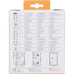 Elro FZ2501R optische rookmelder draadloos koppelbaar inclusief AA-batterijen