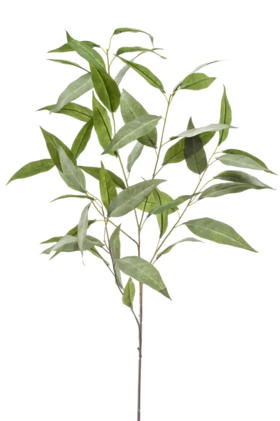 Emerald kunstbloem Eucalyptus spray grijs 93cm