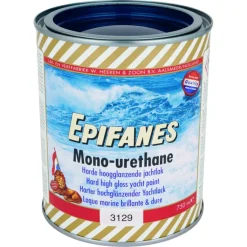 Epifanes mono-urethane jachtlak hoogglans nr. 3129 mediumblue 750 ml
