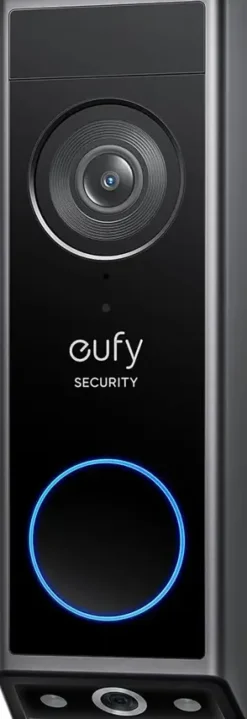 Eufy Video Deurbel E340 2 camera's Zwart Uitbreiding
