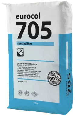 Forbo Eurocol Eurocol 705 speciaal poedertegellijm grijs 25 kg