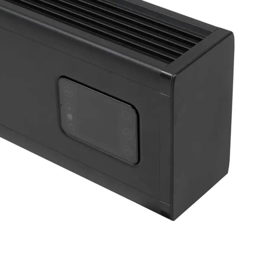 Eurom Alutherm Plint 1000 Watt zwart met WiFi