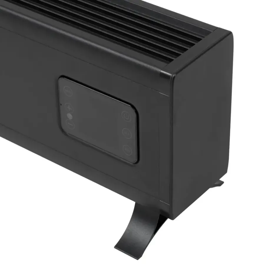 Eurom Alutherm Plint 1000 Watt zwart met WiFi