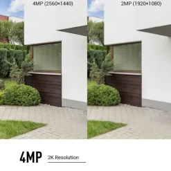 Ezviz EL3 beveiligingscamera voor buiten bedraad 2K met slimme verlichting