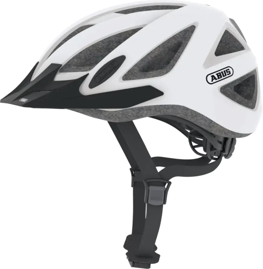 Fietshelm City Pro shiny white M