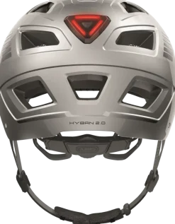 Fietshelm Hyban 2.0 signal silver L