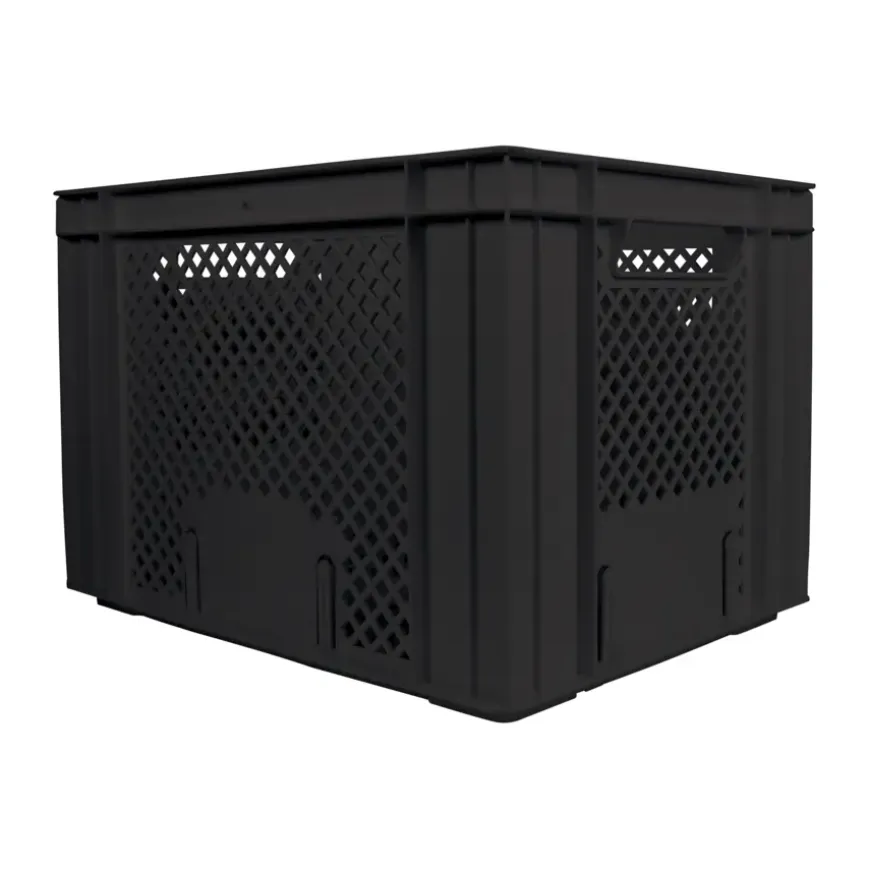 Fietskrat zwart 31L