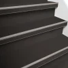 Firststep traprenovatieset pvc-treden beton zwart 4 stuks