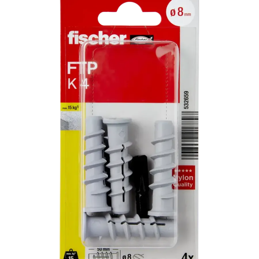 Fischer Cellenbetonanker FTP K4 4 stuks
