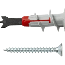 Fischer Gipsplaatplug DuoBlade 44mm + schroef 6 stuks