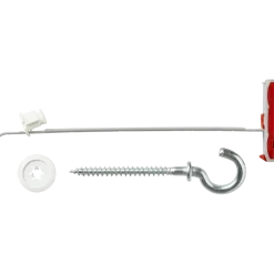 Fischer Hollewandplug DuoTec 10 mm met schroefhaak 2 stuks