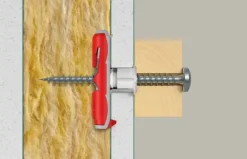Fischer Hollewandplug DuoTec 10mm met bolkopschroef 2 stuks