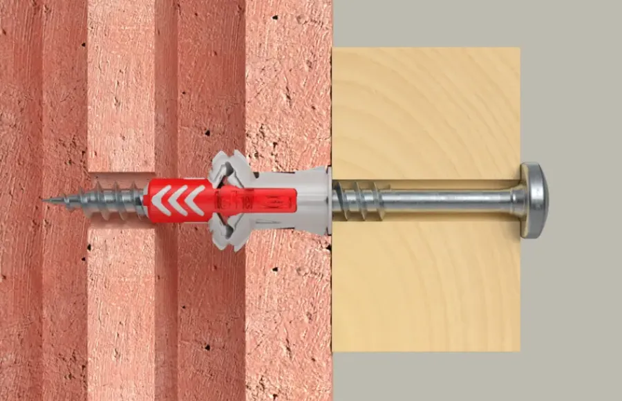 Fischer Universeelplug DuoPower 6x30mm met schroef 50 stuks