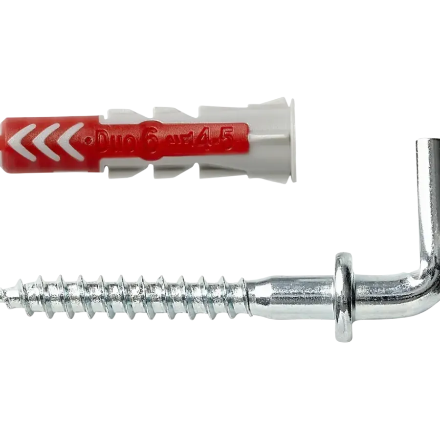Fischer Universeelplug DuoPower 6x30mm met schroefduim 6 stuks
