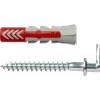 Fischer Universeelplug DuoPower 10x50mm met schroefduim 2 stuks