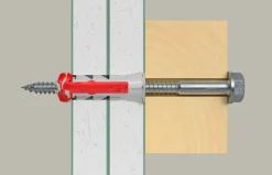 Fischer Universeelplug DuoPower 14x70mm met zeskantschroef 2 stuks
