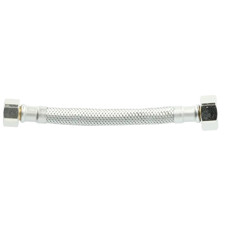 Handson Flexibele slang (binnendraad x binnendraad) 3/8bi x 1/2bi 15 cm