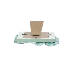 Geen Fotolijst groen geblokt 15x2x20cm