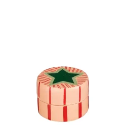 Geen Franca opbergdoos ster rood - h7xd10cm