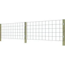 Geen Gaas startpakket tuinhek grenen hout liggend 180 x 75 cm